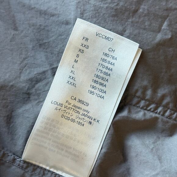 Size M - Louis Vuitton SS17 Men's Technical Backpack Shirt - Picture 8 of 10